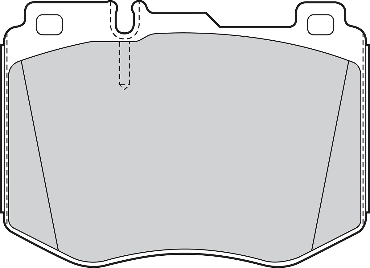 BRAKE PADS FIRST MERC CLASSE GLC 07.15